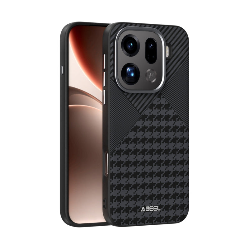 Cargue la imagen en el visor de la galería, [Magsafe Compatible] OPPO Find X9 Pro - Carbon Fiber Series 6D Micro Relief MagSafe Phone Case
