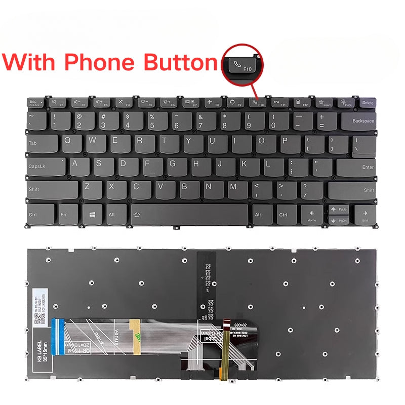 Load image into Gallery viewer, Lenovo ideaPad 5 Pro 14ITL6 14ACN6 - Keyboard With Back Light US Layout Replacement Parts - Polar Tech Australia
