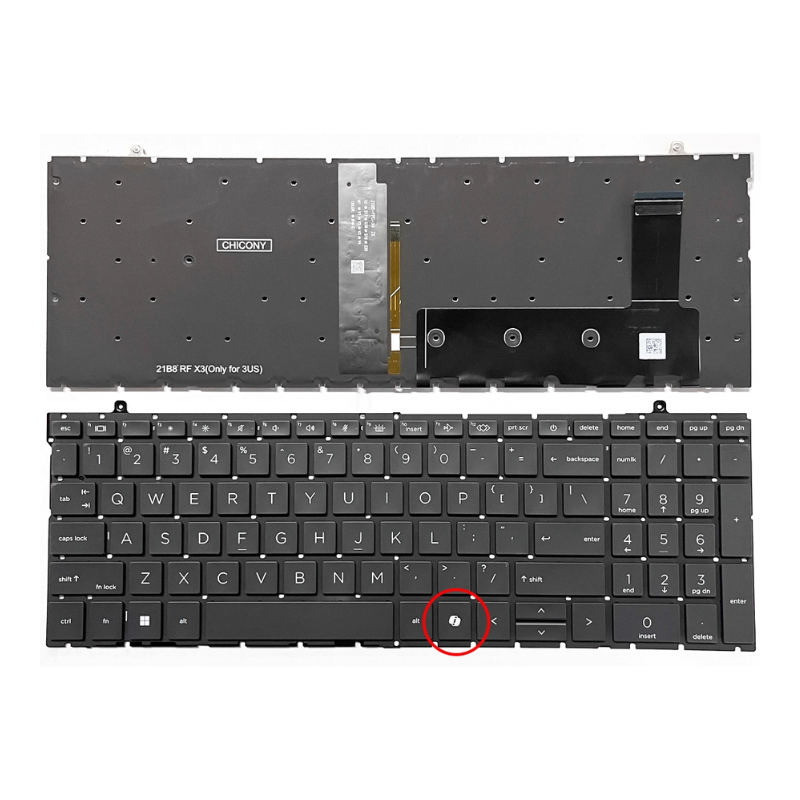 Load image into Gallery viewer, HP EliteBook 860 865 G9 G10 G11 Series - Laptop Keyboard With Backlit US Layout
