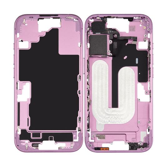 [No Built-in Parts] Apple iPhone 16 - Middle Housing Frame (US Without SIM Tray Version)