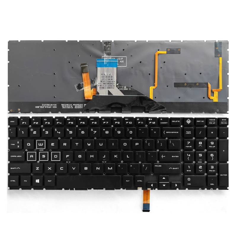 Load image into Gallery viewer, HP Omen 5 Air 15-DH TPN-C143 / Pavilion Gaming 15-DC 15-DH TPN-Q211 Series - Laptop Keyboard With Backlit US Layout
