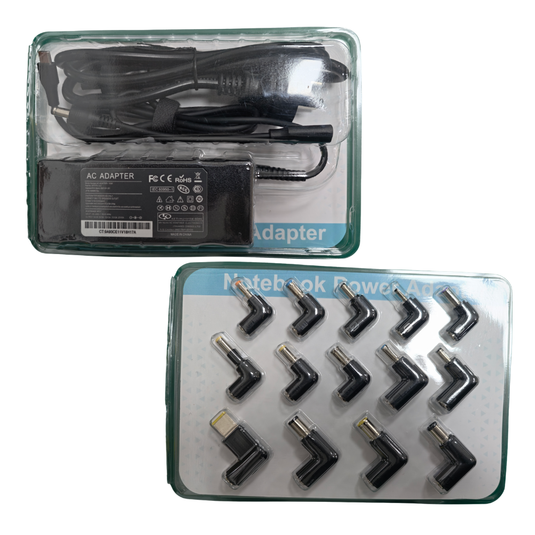 [15 Tips With Type-C To 5.5*2.5MM Cable][Max 100W][AU Plug] Universal HP Dell ASUS Acer Toshiba Fujitsu AC Power Adapter Laptop Charger