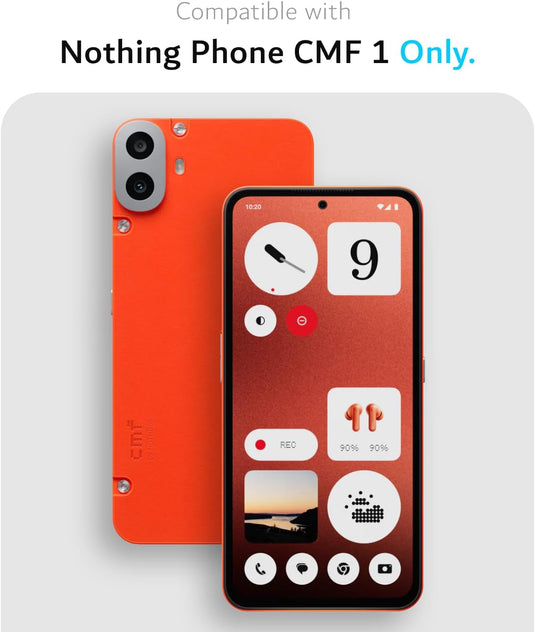 Nothing CMF Phone 1 - AirPillow Cushion Transparent Soft Clear TPU Four Corners Protective Case - Polar Tech Australia