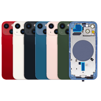 [No Built-in Parts] Apple iPhone 13 - Back Rear Glass Housing Frame - Polar Tech Australia