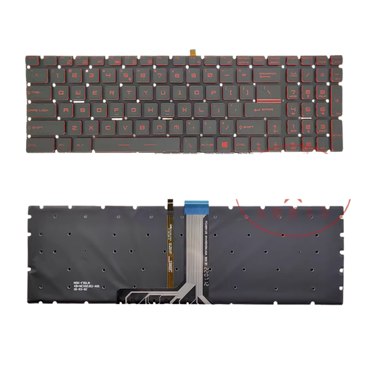 MSI GE62VR GT72 CX72 WS60 GP62 GP72 CR72 GL62M 7RD Series - Laptop Keyboard With Backlit US English Layout - Polar Tech Australia