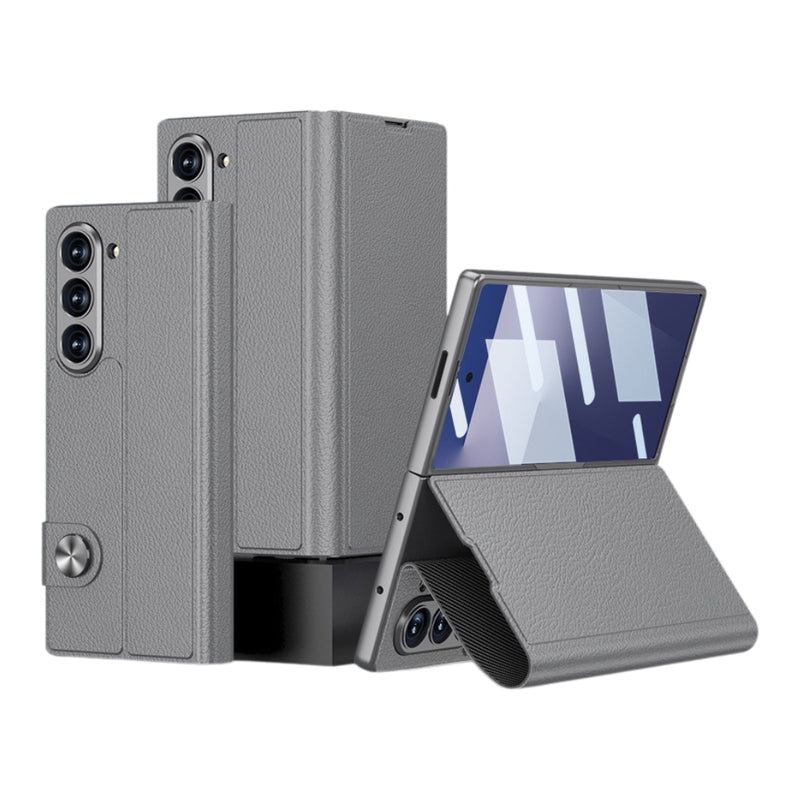 Load image into Gallery viewer, Samsung Galaxy Z Fold7 5G - GKK Integrated Flip Leather Phone Case
