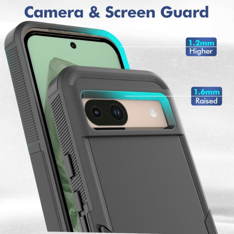 Cargue la imagen en el visor de la galería, Google Pixel 8 Pro - Adventurer Commuter Heavy Duty Drop Proof Tough Hybrid Case
