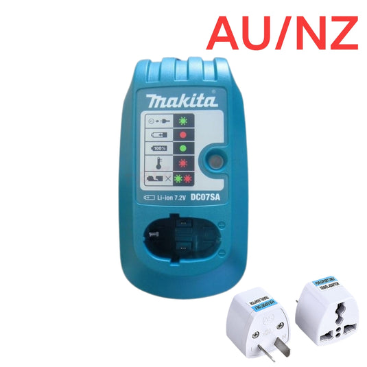 [DC07SA][7.2V-2.4A] Genuine Original Makita Fast Charger Electrical Tool Li-ion Battery - Replacement Charger - Polar Tech Australia