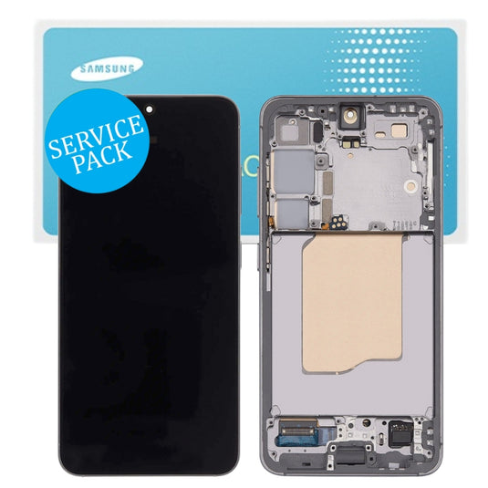 [Samsung Service Pack] Samsung Galaxy S25 5G (SM-S931B) OLED LCD Touch Digitizer Screen Assembly With Frame