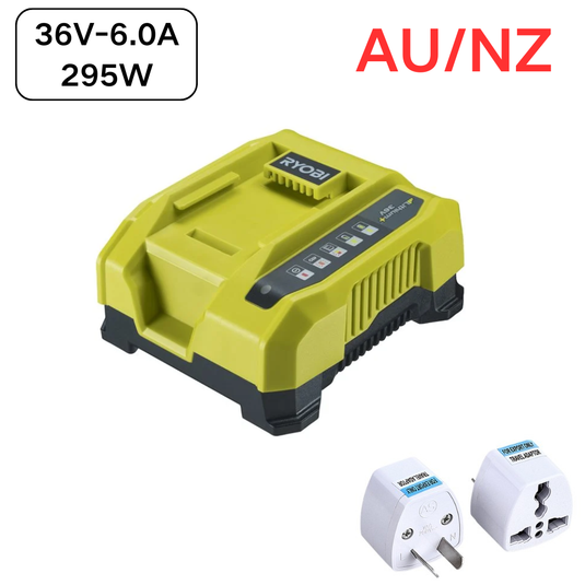 [RY36C60A][36V-6.0A] Genuine Original Ryobi Fast Charger Electrical Tool Li-ion Battery - Replacement Charger - Polar Tech Australia