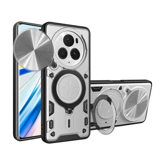 Honor Magic6 Lite (ALI-NX3) - Heavy Duty Sliding Camshield Ringer Holder Phone Case
