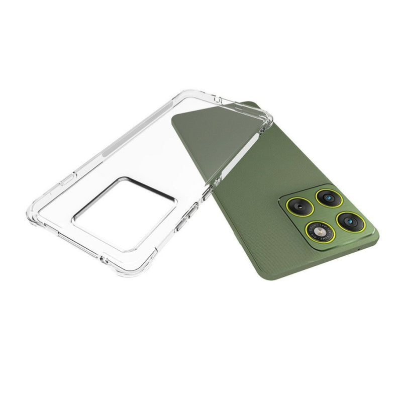 Cargue la imagen en el visor de la galería, Motorola Moto Edge 70 - Transparent TPU + Acrylic Anti-Drop Phone Case
