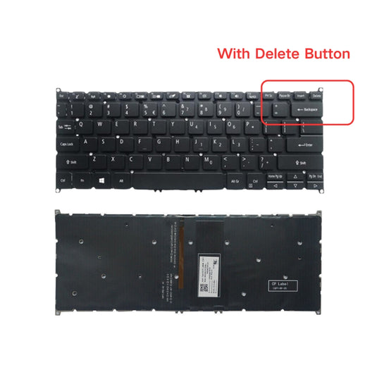 Acer SF314-58 SF314-51 SF314-52 SF314-53 N20C12 N19H2 N20C4 N19P1 N16W1 - Keyboard US Layout With Backlit - Polar Tech Australia