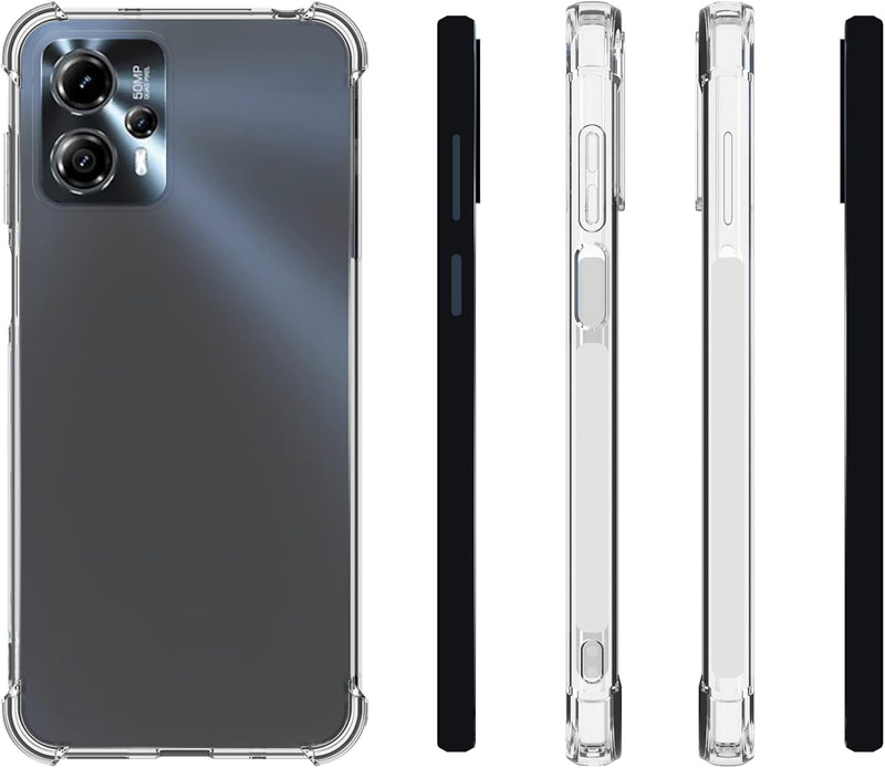 Chargez l&#39;image dans la visionneuse de la galerie, Motorola Moto G23 / Moto G13 - AirPillow Cushion Transparent Soft Clear TPU Four Corners Protective Case - Polar Tech Australia
