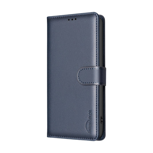 Motorola Moto G05 - Litchi Texture RFID Anti-theft Leather Phone Case