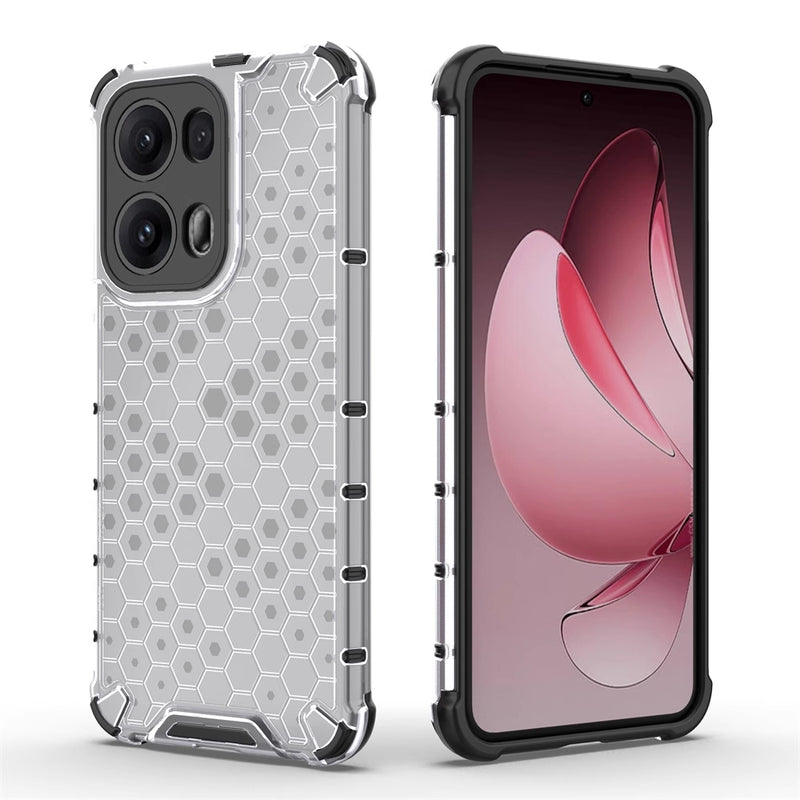 Load image into Gallery viewer, OPPO Reno13 Pro 5G (CPH2697) - Honeycomb Transparent Shockproof Protection Case - Polar Tech Australia
