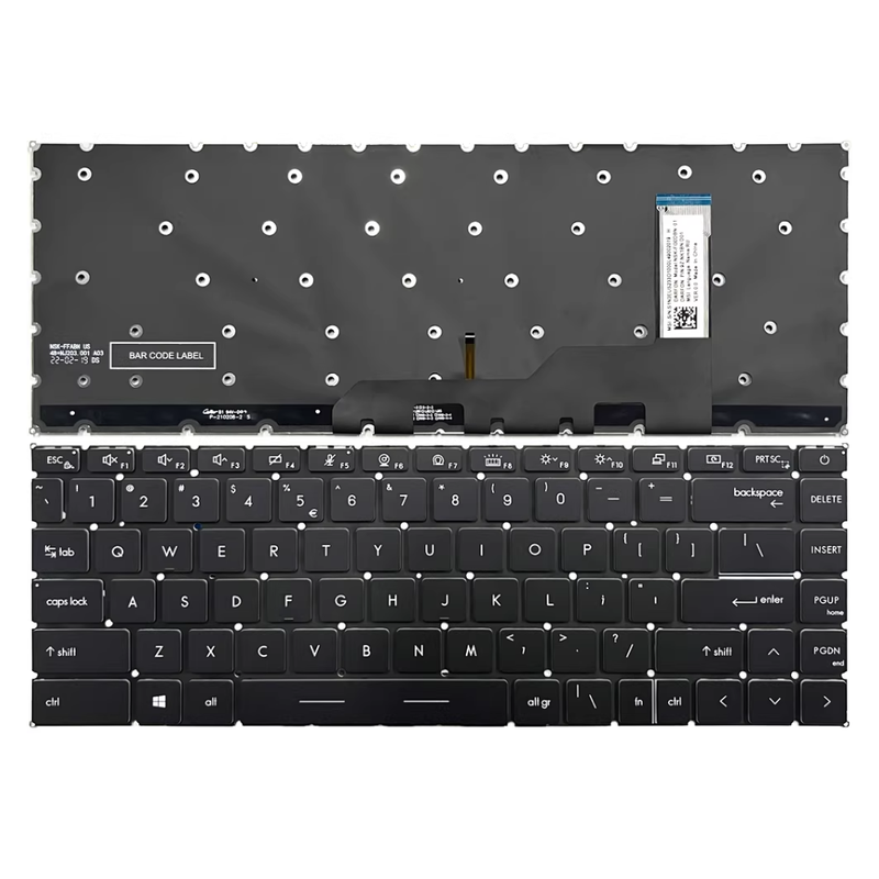 Load image into Gallery viewer, MSI Modern 15 A11M A11ML Series - Laptop Keyboard With Backlit US layout
