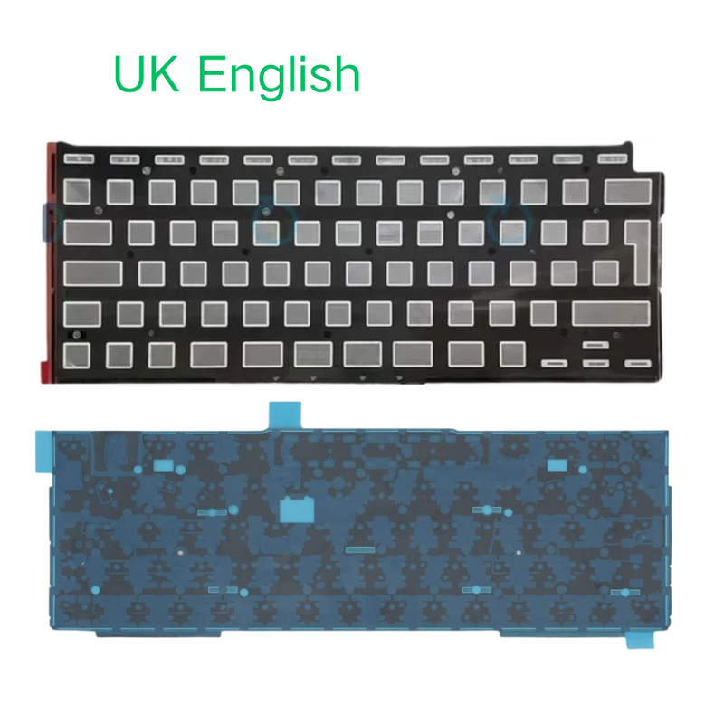 Cargue la imagen en el visor de la galería, MacBook Air 13" A1932 (2018/2019) - Keyboard Backlight Sheet US UK English Layout - Polar Tech Australia

