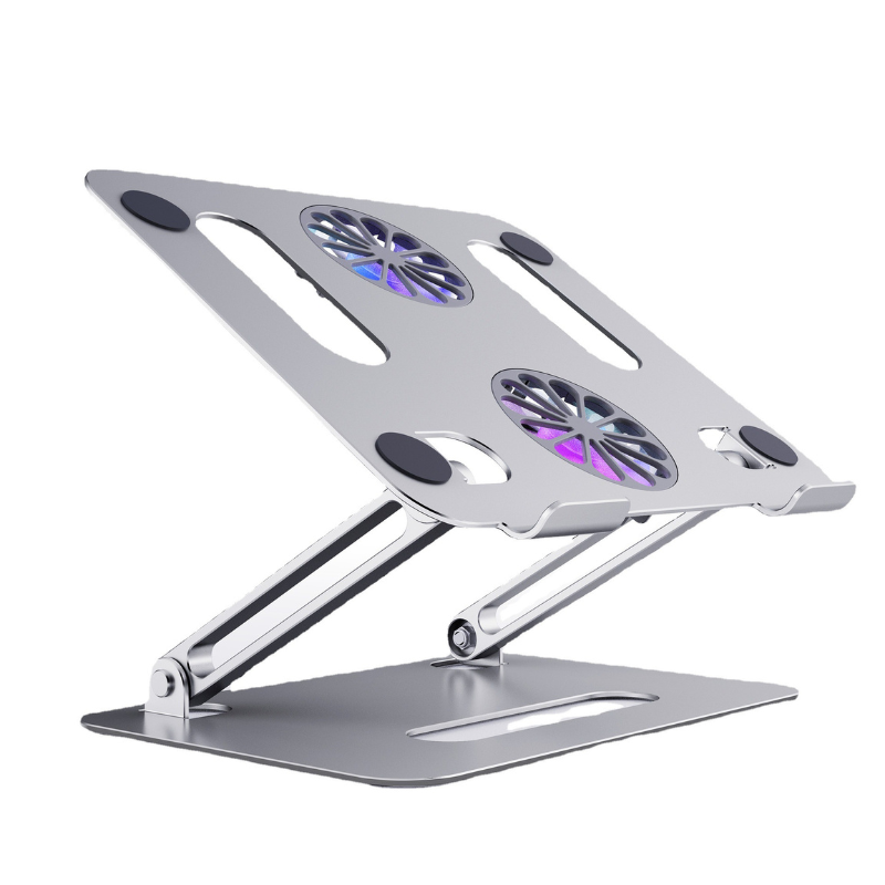 Load image into Gallery viewer, Height-Adjustable Laptop Cooling Pad with Quiet Fan - Perfect for Home or Office - Polar Tech Australia
