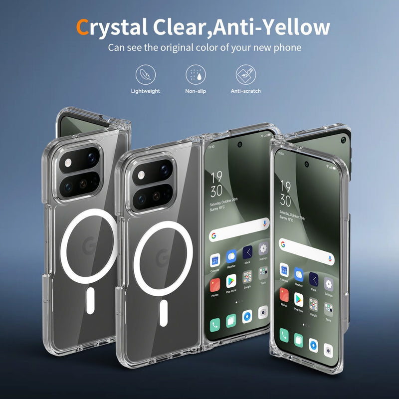 Load image into Gallery viewer, Google Pixel 11 Pro Fold - Scratchproof Acrylic TPU Magnetic Phone Case
