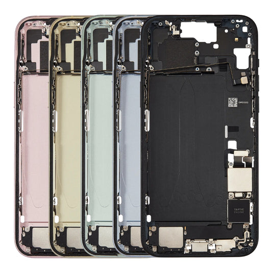 [With Built-in Parts] Apple iPhone 15 Plus - Middle Housing Frame (US Without SIM Tray Version)