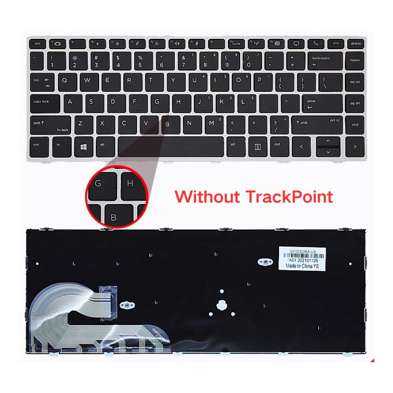 Load image into Gallery viewer, HP Zbook 14U G5 / 14U G6 Series - Laptop Keyboard With Back Light US Layout - Polar Tech Australia
