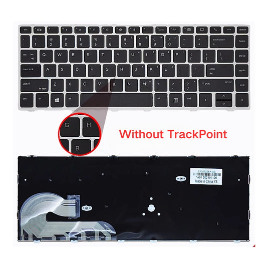 HP Zbook 14U G5 / 14U G6 Series - Laptop Keyboard With Back Light US Layout - Polar Tech Australia