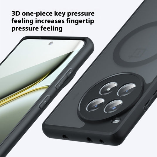 OnePlus 13T - Flexible Silicone + Transparent Hard Acrylic Shockproof Case