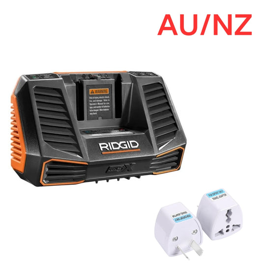 [R840095][18V-4.1A] Genuine Original RIDGID Fast Charger Electrical Tool Li-ion Battery - Replacement Charger - Polar Tech Australia