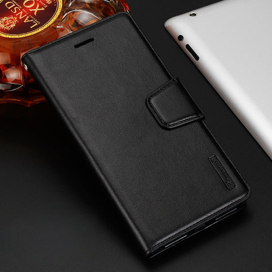 Samsung Galaxy S24 FE (SM-S721) Hanman Mill Premium Quality Flip Wallet Leather Case - Polar Tech Australia