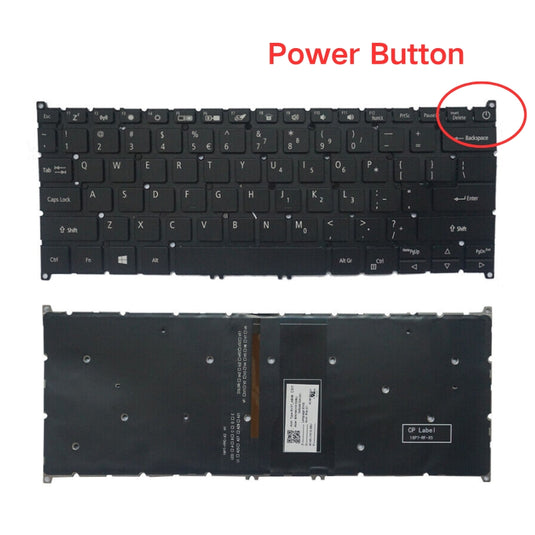 Acer Aspire 1 A114-33 A314-35 A314-22 Series - Keyboard US Layout With Backlit - Polar Tech Australia