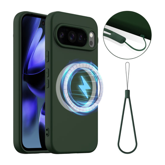 Google Pixel 11 Pro XL - Shockproof Silicone Magsafe Phone Case