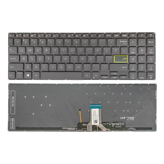 ASUS VivoBook S5600F S15 S533 S533E X521F X521FL 15X 2020 15.6" Series - Laptop Keyboard With Backlit US Layout