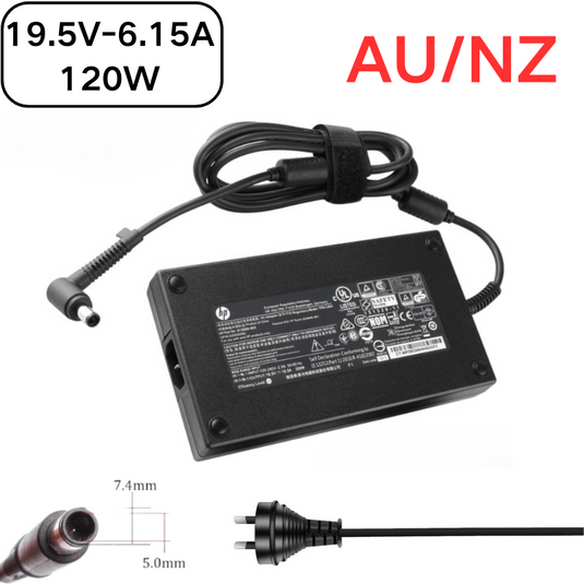 [19.5V-6.15A/120W][7.4x5.0] HP Envy Pavilion AIO Touchsmart AC Power Supply Adapter Charger