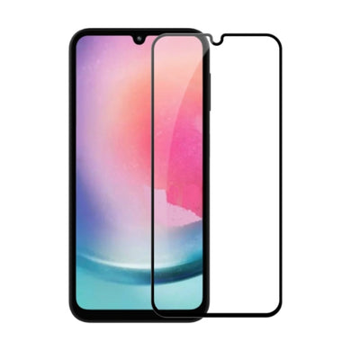 Samsung Galaxy A24 4G (SM-A245) - Full Covered Tempered Glass Screen Protector