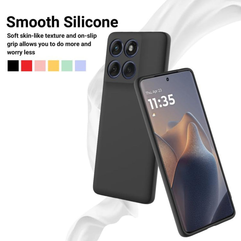 Load image into Gallery viewer, Motorola Moto Edge 60 / Edge 60 Fusion - Solid Color Liquid Silicone Dropproof Full Coverage Phone Case
