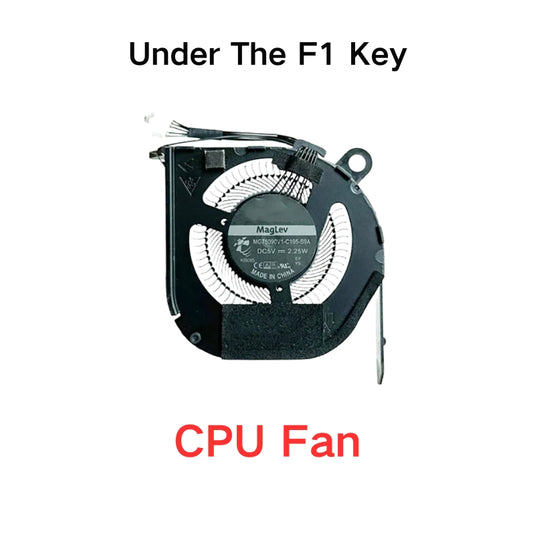 Lenovo Thinkpad P15 Gen1 P15 N19E Series - CPU & GPU Cooling Fan Replacement Parts - Polar Tech Australia