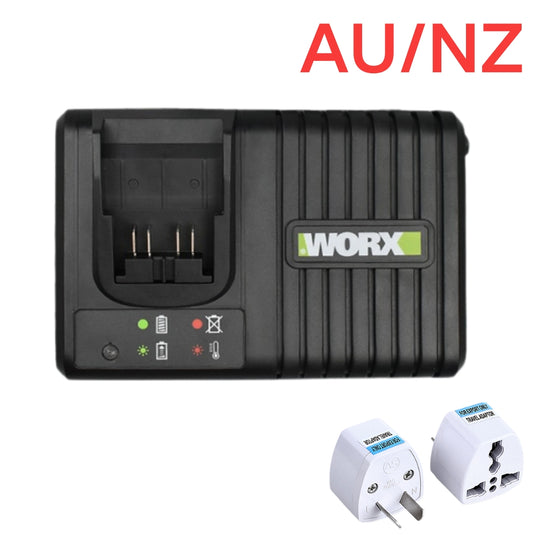 [WA3922][14.4~20V-6.0A] Genuine Original Worx Fast Charger Electrical Tool Li-ion Battery - Replacement Charger - Polar Tech Australia