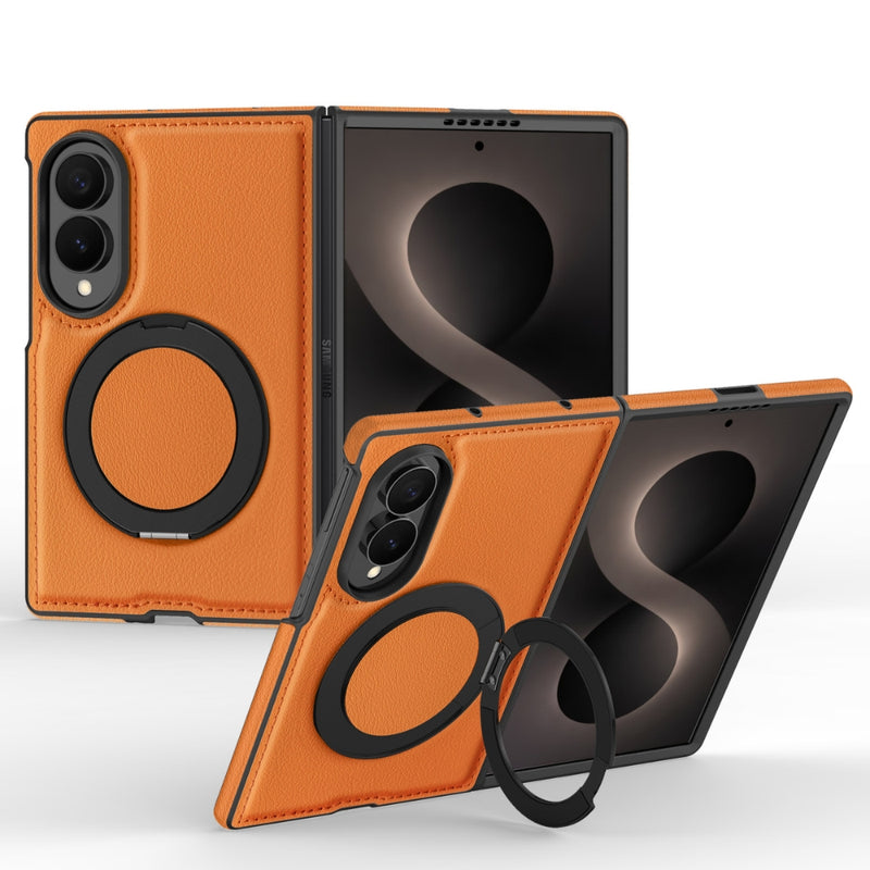 Load image into Gallery viewer, Samsung Galaxy Z Fold8 5G - Magnetic Leather Case with 360° Rotating Foldable Stand
