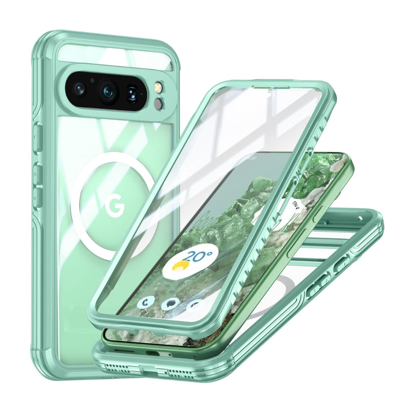 Cargue la imagen en el visor de la galería, Google Pixel 9 Pro XL - Tempered Glass MagSafe Phone Case - Polar Tech Australia
