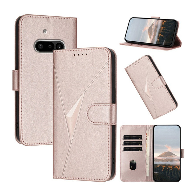 Load image into Gallery viewer, Nothing Phone (3a) - PU Leather Magnetic Flip Wallet Phone Case
