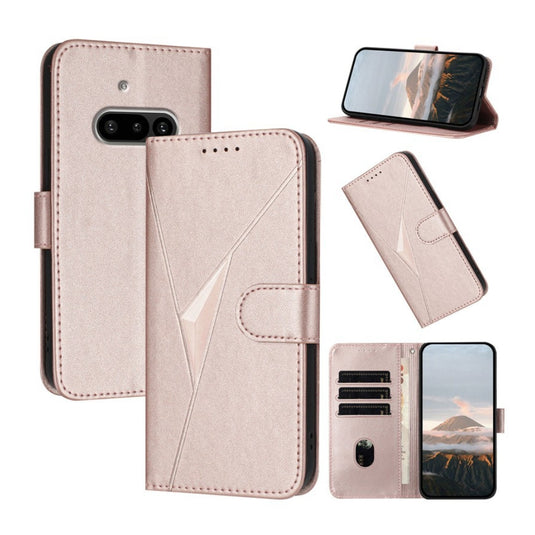 Nothing Phone (3a) - PU Leather Magnetic Flip Wallet Phone Case