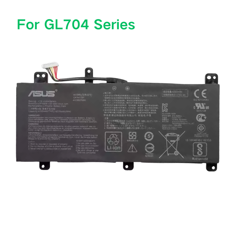 Load image into Gallery viewer, [C41N1731] Asus ROG Strix Scar II et Hero II GL704G / GL704GM / GL704GW Series - Laptop Replacement Battery
