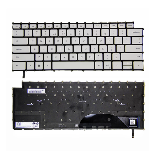Dell XPS 15 9500 9510 9520 / 17 9700 9710 9720 Series - Laptop Keyboard With Backlit US English Layout - Polar Tech Australia