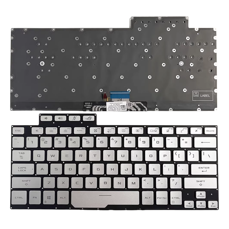 Chargez l'image dans la visionneuse de la galerie, ASUS ROG Zephyrus G14 GA401 GA401Q GA401I Series - Laptop Keyboard With Backlit US Layout - Polar Tech Australia
