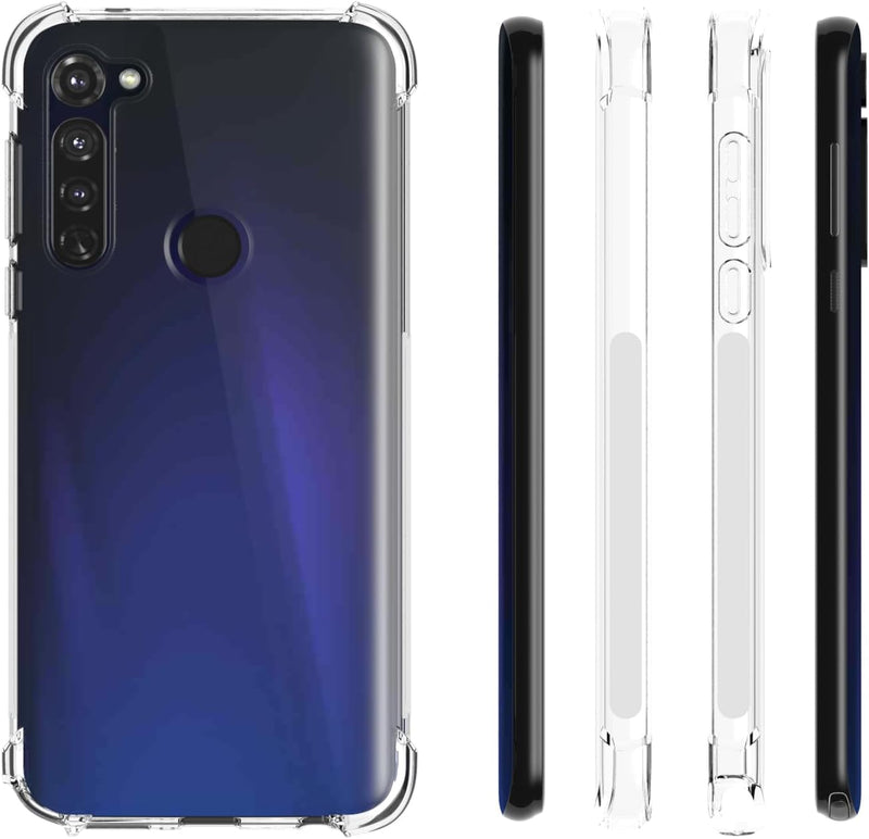 Chargez l&#39;image dans la visionneuse de la galerie, Motorola Moto G Stylus 2020 - AirPillow Cushion Transparent Soft Clear TPU Four Corners Protective Case - Polar Tech Australia
