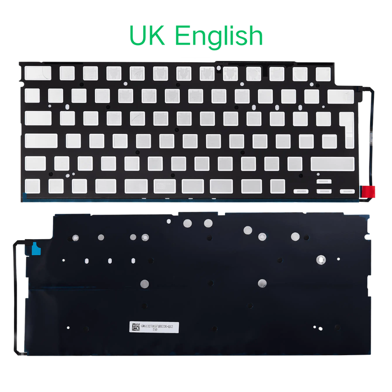 Load image into Gallery viewer, MacBook Air 15" A2941 (2023) - Keyboard Backlight Sheet US UK English Layout
