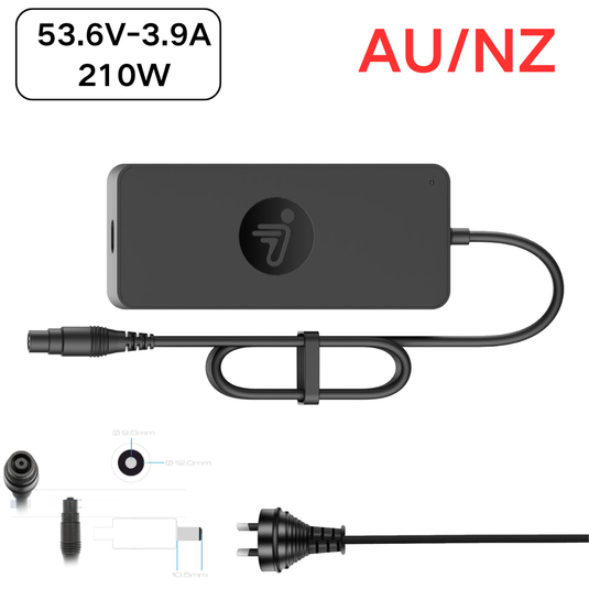 [210W/53.6V-3.9A] Segway Ninebot Segway MAX G3 / F3 F3 Pro / GT3 / ZT3 Pro Series - Electric Motorcycle Replacement Charger - Polar Tech Australia