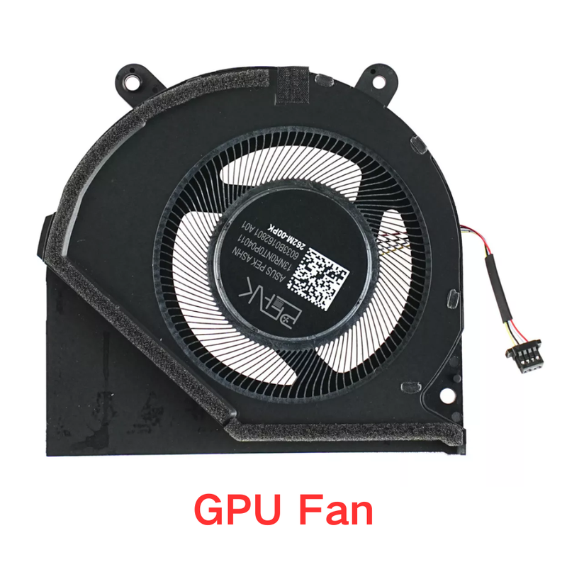 Cargue la imagen en el visor de la galería, ASUS ROG Zephyrus Duo 16 GX651 GX651AR GX651AX Series - CPU &amp; GPU Cooling Fans Replacement Parts
