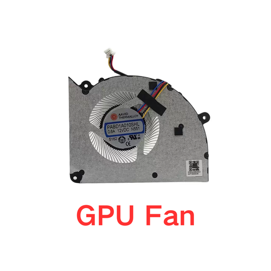 MSI Crosshair 18 HX AI MS-1841 MS-184L Series - Laptop CPU & GPU Cooling Fan Cooler - Polar Tech Australia